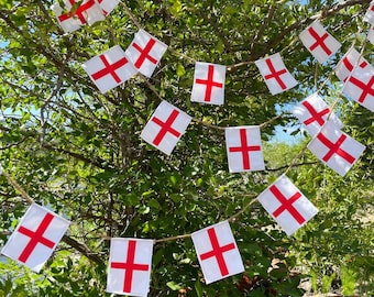 England flag garland