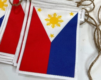 Philippines flag garland