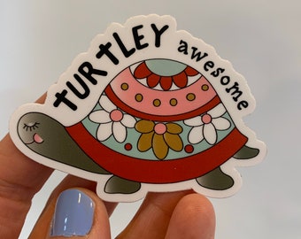 Turtley Awesome Sticker