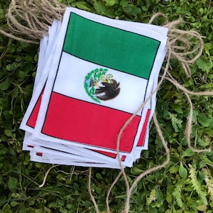 Mexican flag garland