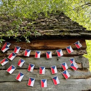 Czech Republic flag garland image 5