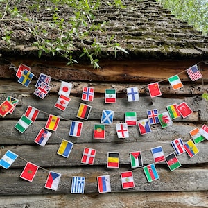 Ghirlanda di bandiere del mondo