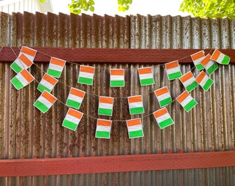 Ivory Coast flag garland