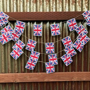 United Kingdom flag garland image 2