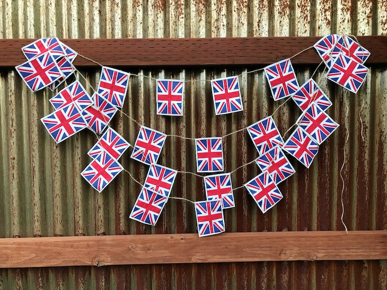 United Kingdom flag garland image 2