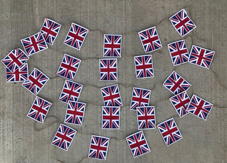 United Kingdom flag garland image 9