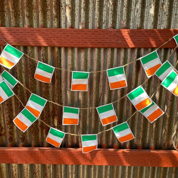 Ireland flag garland