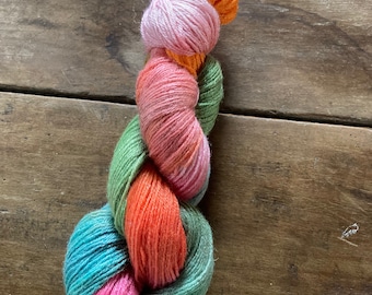hand dyed sock yarn - 1 skein