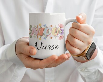 Personalized NICU Nurse Mug, NICU Nurse Mug, Personalized Nurse Mug, Custom Nurse Gift, Registered Nurse Gift, Graduation Gift, Gift For Her