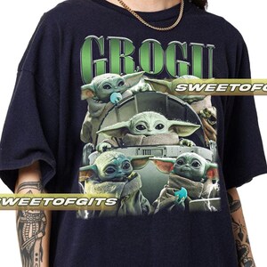 Camiseta Grogu de edición limitada - Unisex, estilo vintage de los años 90 imagen 2