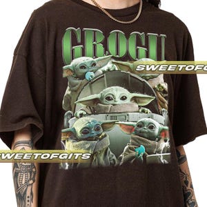 Camiseta Grogu de edición limitada - Unisex, estilo vintage de los años 90 imagen 3