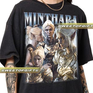 Limited Minthara Baldurs Gate 3 Tshirt Vintage Unisex Shirt