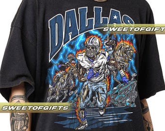 Maglietta unisex vintage ispirata al Dallas Football WL in edizione limitata