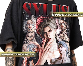 Limited Sylus Love and Deepspace Tshirt Vintage Unisex Shirt