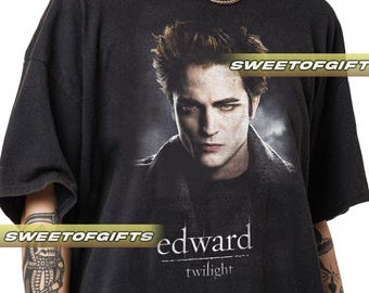 T-shirt Edward Cullen in edizione limitata - Unisex, stile vintage anni '90