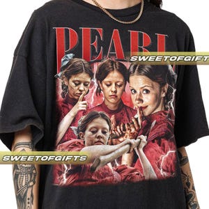 Limited Pearl Mia Goth, Horor Tshirt Vintage Unisex Shirt