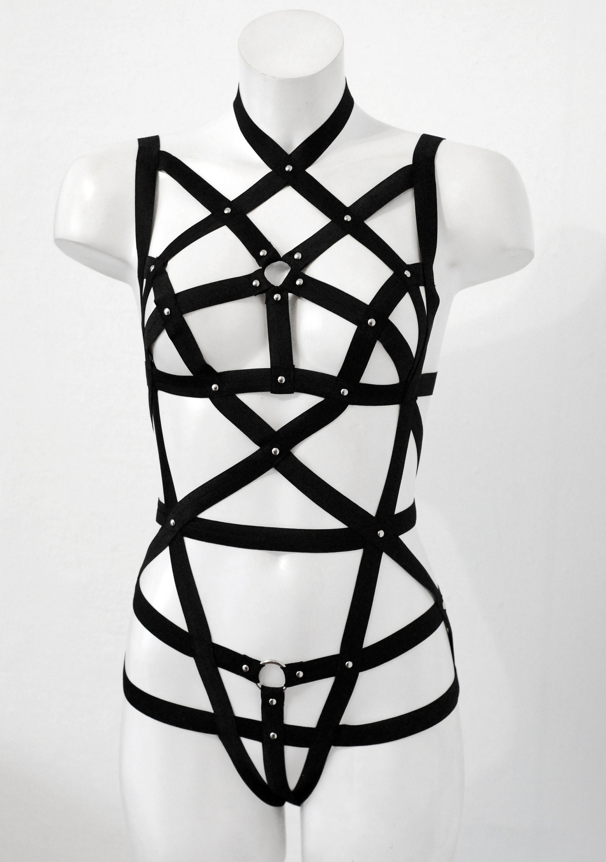 So Addictive Harnessed Bodysuit