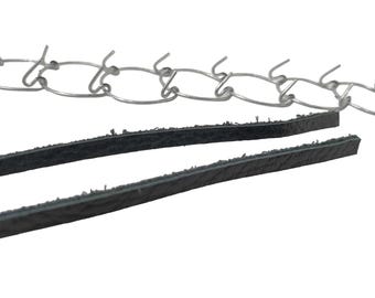 Opus Dei Cilice with leather laces, 1 plot, for leg