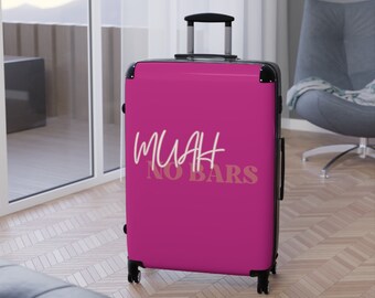 muah no bars Suitcase