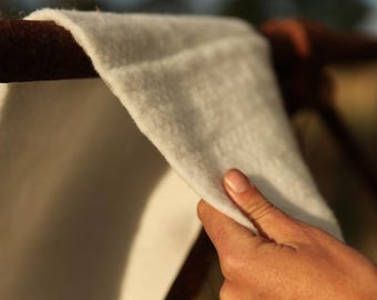 100% Wool Wadding- 5m x 2.1m