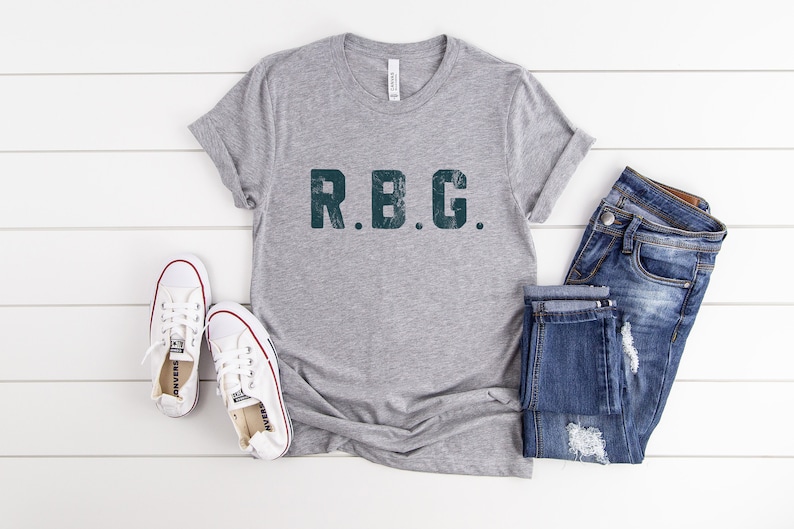 Meghan Markle R.B.G. As worn in the Teenager Therapy podcast Ruth Bader Ginsburg R.B.G. Tee RBG Shirt RBG quote RBG Tshirt image 1