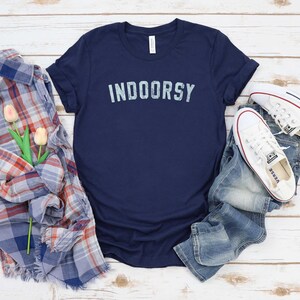 Indoorsy Shirt | Indoorsy Crewneck | College Shirt | College Crewneck | preppy crewneck | preppy shirt  | y2k shirt  | y2k crewneck