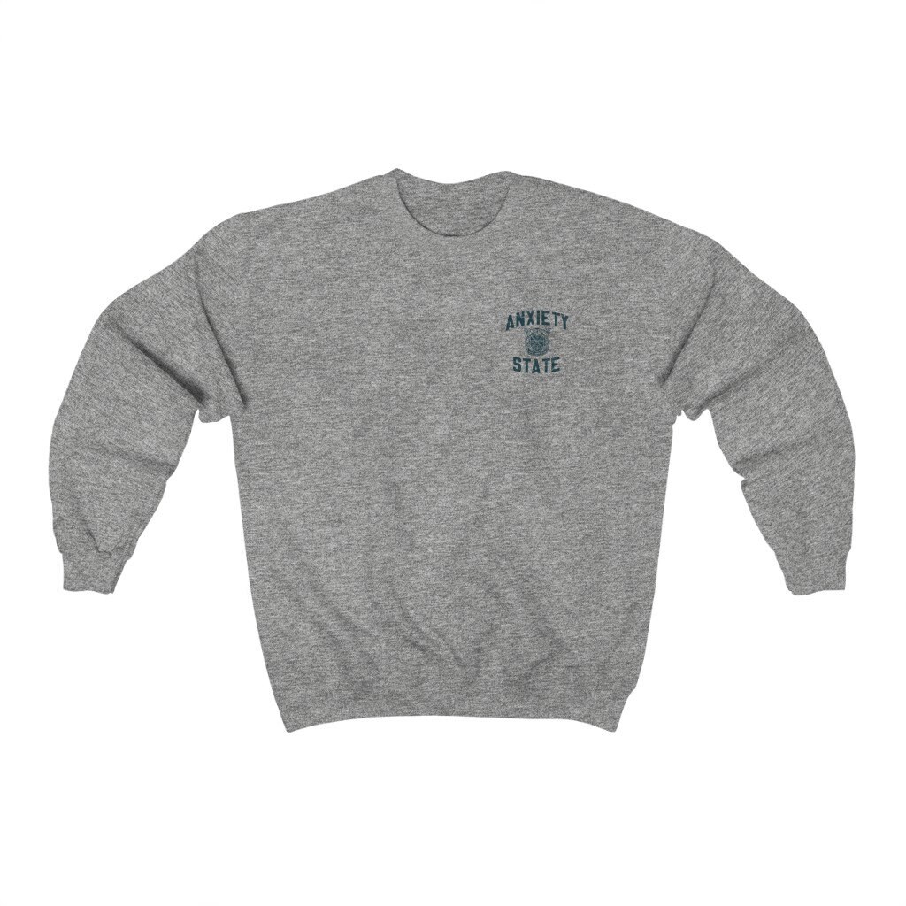 The Original Anxiety State Habeo Anxietatem Dark Academia Preppy Sweatshirt Y2K Sweater Light Academia Vintage College Etsy UK