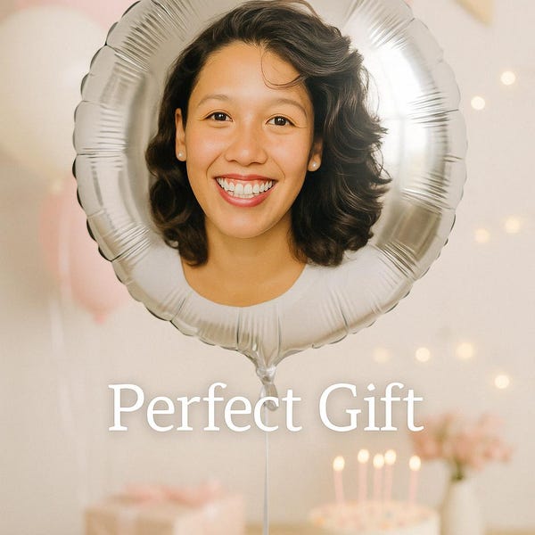 Custom Photo Balloon: Personalized Party Decoration, 18 inch | Premium-Quality Helium Balloon