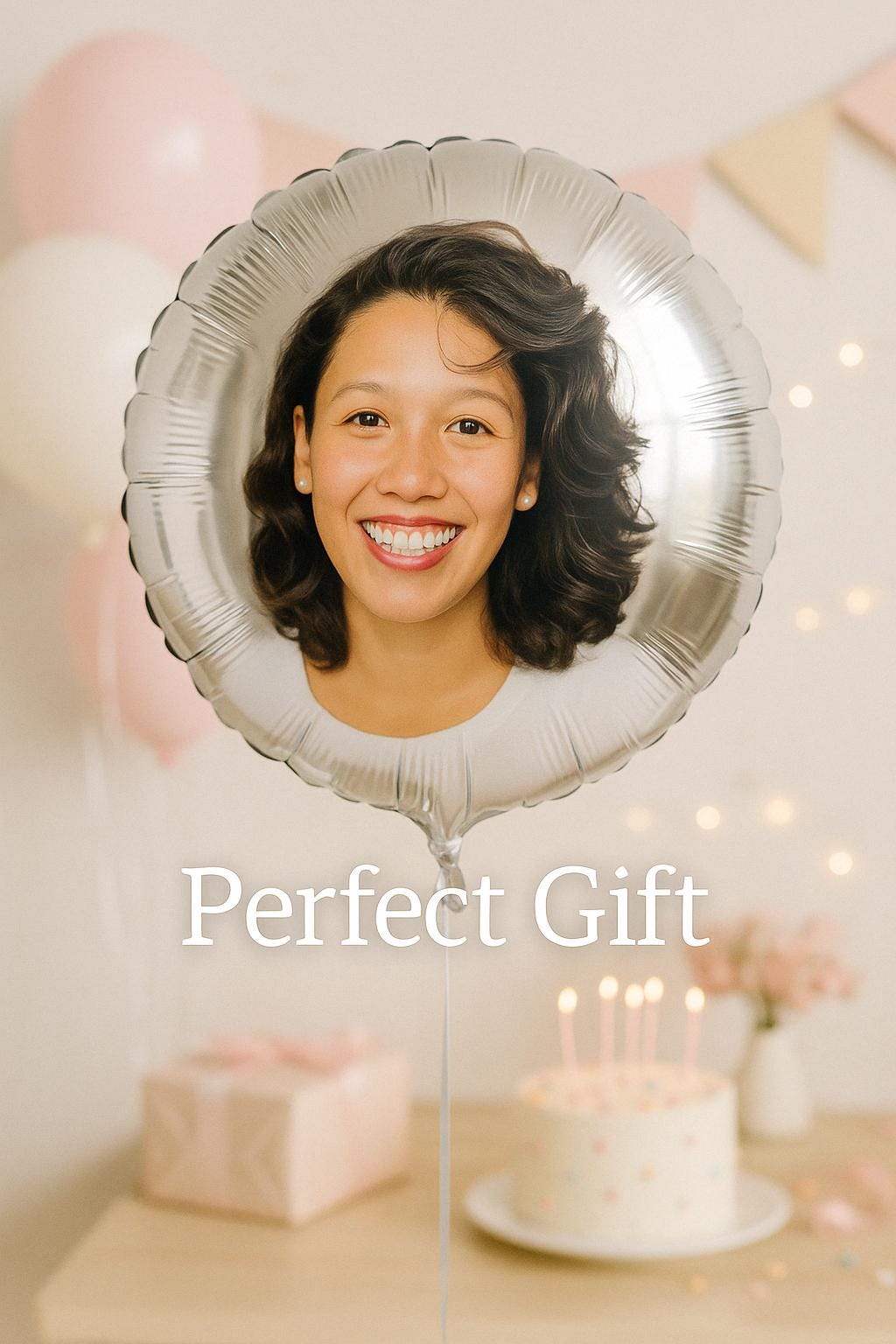 Custom Photo Balloon: Personalized Party Decoration, 18 inch | Premium-Quality Helium Balloon