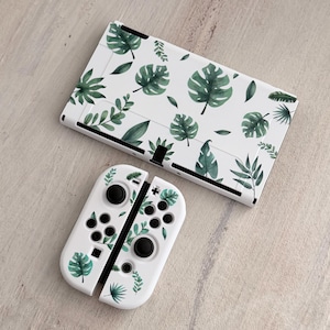 Monstera Garden — Switch OLED Soft-Shell Case