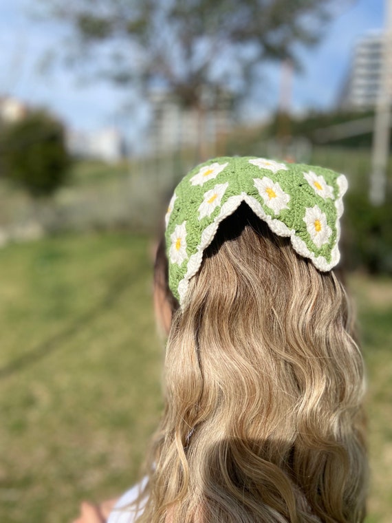 Voile De Coton Imprimée à Motif Floral Violet Et Vert