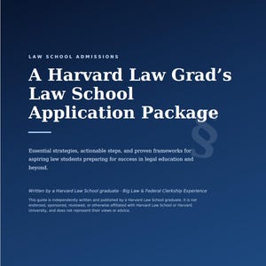 Law School Application Package