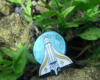 The Last of Us Spaceship Enamel Pin - Metal Enamel Pin Badge Brooch Joel Backpack TLOU Gaming Gift Idea