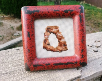 Delicate Arch - Arches National Park - Cross Stitch Pattern Only - World Traveler April 2015