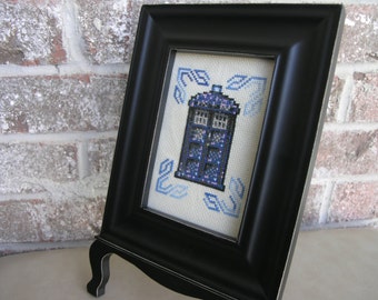 TARDIS Sampler - Dr Who Cross Stitch Pattern Download