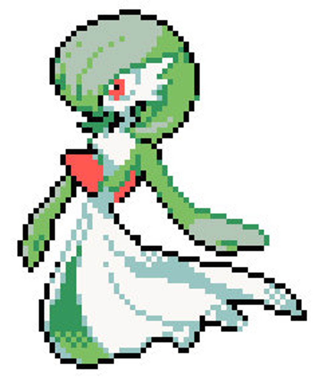 Shiny Ralts Kirlia Gardevoir Pokemon Evolution Cross Stitch -  Denmark