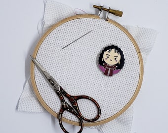 DISNEY Mother Gothel Needle Minder - Disney Pin Cute Villains Tangled Rapunzel Magnetic Embroidery Needleminder