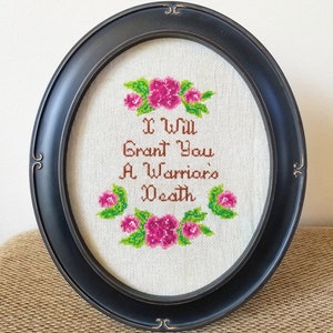 I Will Grant You A Warrior's Death - Pattern Download