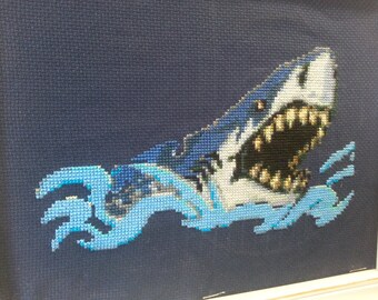 Swing Shark - Cross Stitch Pattern Download