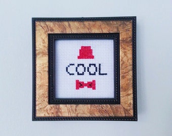 Dr Who Bowties Are Cool - Cross Stitch Pattern Only - Random Fandom May 2015