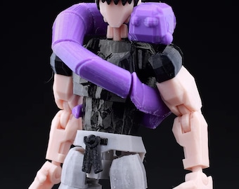 Low Poly Polygon 3D Printed Dynamic Figurines - Toji Gojo Satoru Sukuna Jujutsu Kaisen JJK