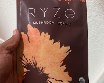 Organic Ryze Mushroom Coffee Brand New Bag 30 Servings Exp 2026