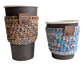 Coffee Cup Sleeve | Mug Cozy | Handmade Crochet