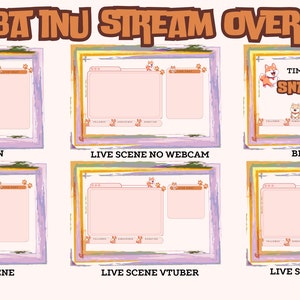 Shiba Inu Twitch Overlays