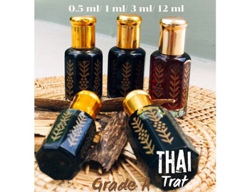 Agarwood Oud oil 100% Pure Organic Thai Trat PREMIUM
