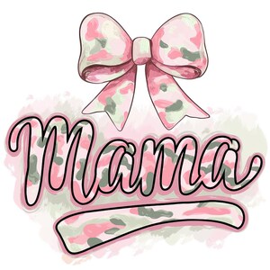 Mama Camo Coquette Bow PNG, Old School Camo png, Girls Camo Bow Png Shirt, Retro Hunting Sublimation, Coquette Bow Png, Camoflauge Print Png