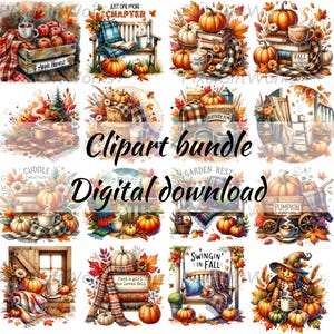 Just a Girl Who Loves Fall Png Bundel Sublimatie Design Autumn Vibes Pumpkin Spice PNG Basic Fall Clip Art Thankful Book Lover Download Set