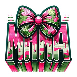 Mama Camo Coquette Bow PNG, Old School Camo png, Girls Camo Bow Png Shirt, Retro Hunting Sublimation, Coquette Bow Png, Camoflauge Print Png