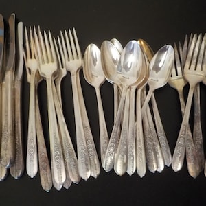 French Spoon Fork Antique Set - Etsy