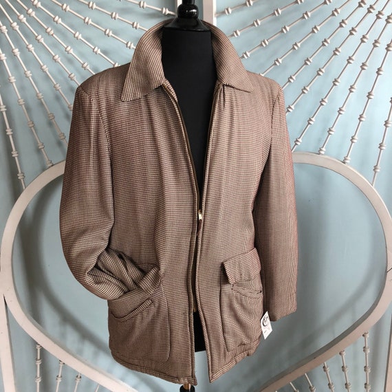 Vintage 1940s Men's Berkray Sportswear Jacket - Si
